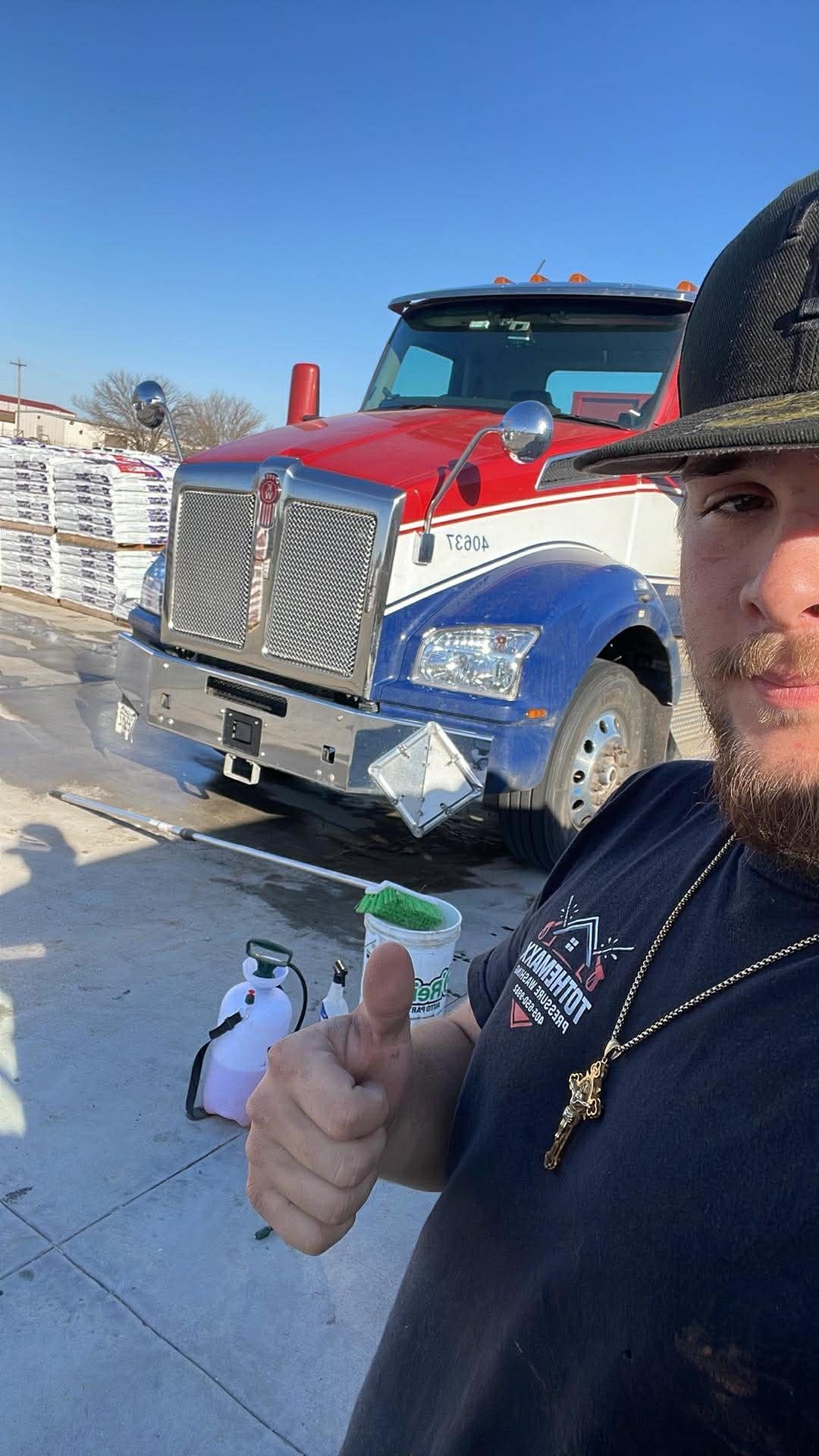 Maxwell Solansky owner of ToTheMaxx Pressure Washing