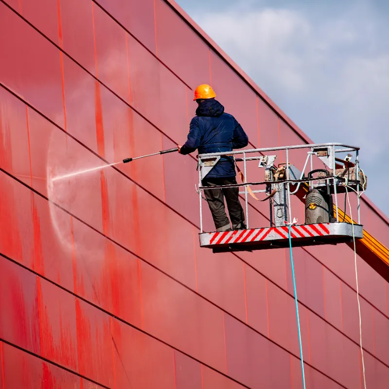 Commercial pressure washing service Oklahoma City
