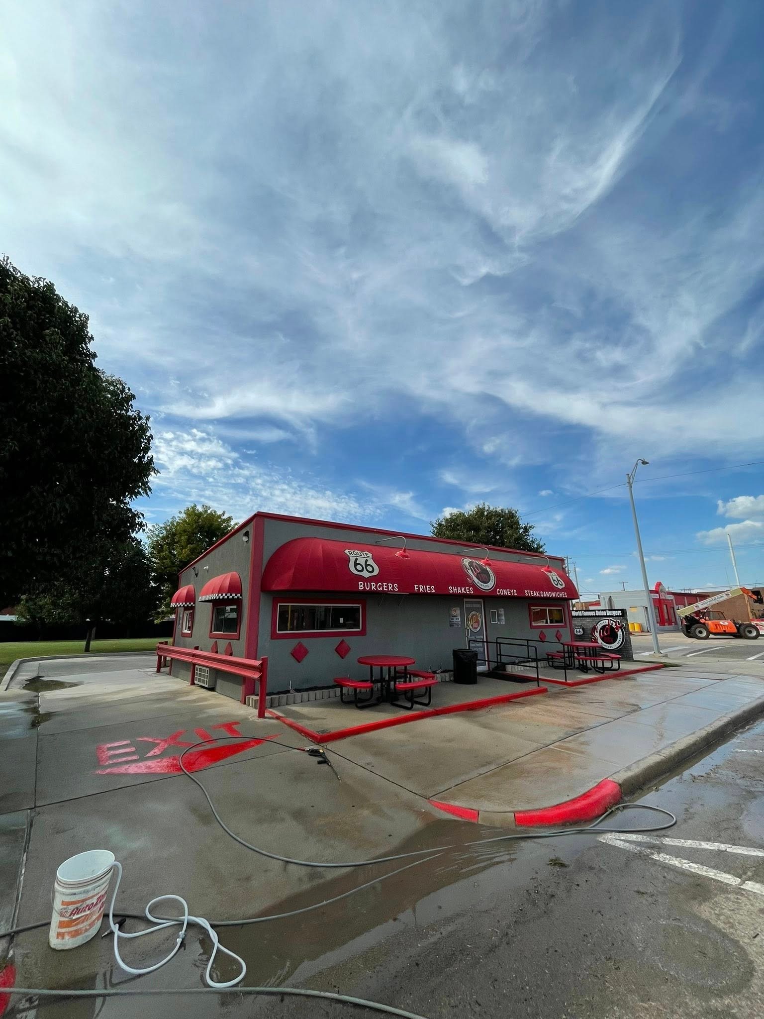 Business property pressure washing Oklahoma