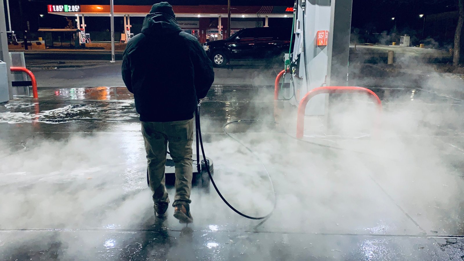 Business property pressure washing Oklahoma